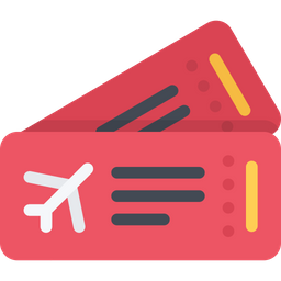 Airplane Tickets  Icon