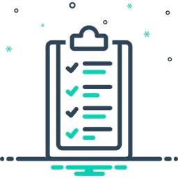 Lista de controle  Ícone