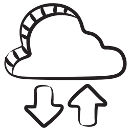 Cloud Data  Icon