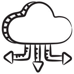 Cloud Network  Icon