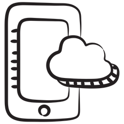 Cloud Mobile  Icon