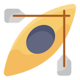 Canoe Boat  Icon