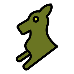 Känguru  Symbol