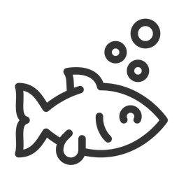 Fischblasen  Symbol