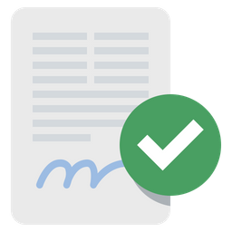 Approved Contract  Icon