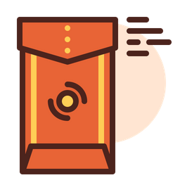 Hongbao-Paket  Symbol