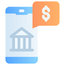 Mobile Banking  Icon