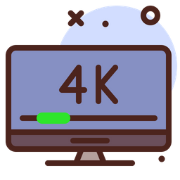 4 K Tv  Icon