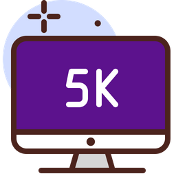 5 K Tv  Icon