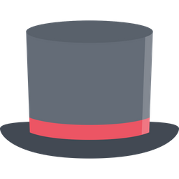 Cylinder Hat  Icon