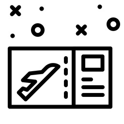 Bordkarte  Symbol