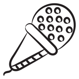 Micrófono de audio  Icono