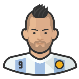 Argentina Footballer  Icon