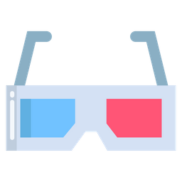 3 D Goggles  Icon