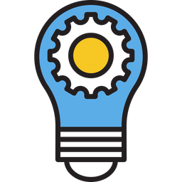 Bulb Cog  Icon