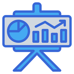 Analytics Presentation  Icon