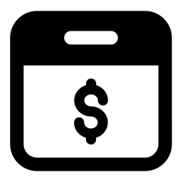 Geschäftskalender  Symbol