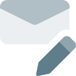 E-Mail bearbeiten  Symbol