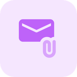 Email Attachment  Icon