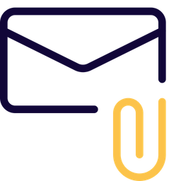 Email Anhang  Symbol