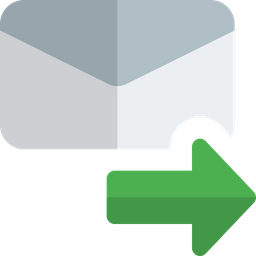 E-Mail-Weiterleitung  Symbol