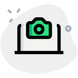 Laptop Photo  Icon