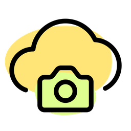 Cloud Photo  Icon