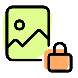 Image Lock  Icon