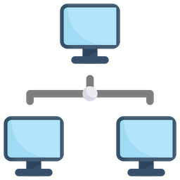 Connection computers  Icon