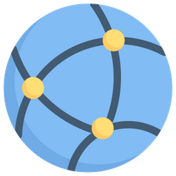 Connection globe  Icon