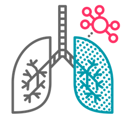 Infected Lung  Icon