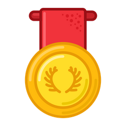 Medalha de ramo  Ícone