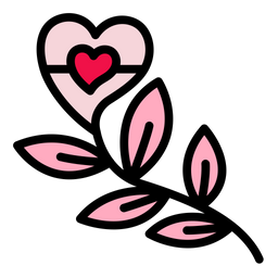 Love Flower  Icon