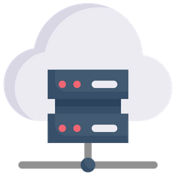 Cloud Data Server  Icon