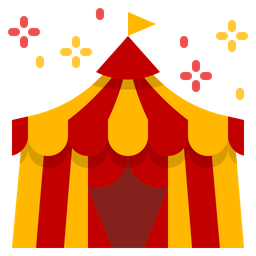 Tenda de circo  Ícone