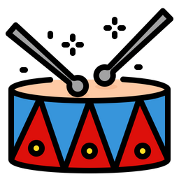 Drum-circus-musical-instrument-carnival-party-sound  Icon