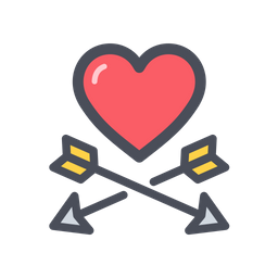 Heart And Arrow  Icon