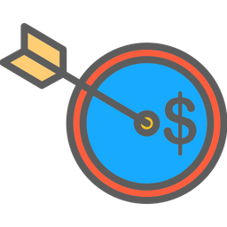 Finance Target  Icon