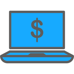 Online Money  Icon