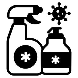 Desinfektionsspray  Symbol