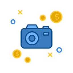 Camera Investment  Icon