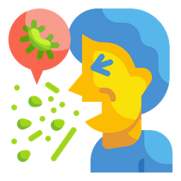Cough Sneeze Illness Icon