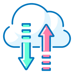 Cloud Data  Icon