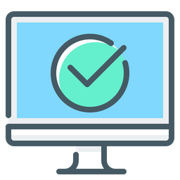 Computer Check  Icon