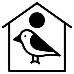 Vogelhaus  Symbol