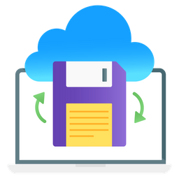 Cloud Backup  Icon