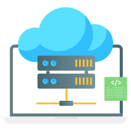 Cloud Hosting  Icon