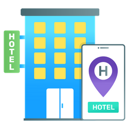 Lage des Hotels  Symbol