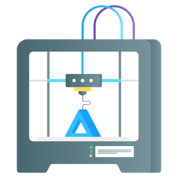 Impressora 3d  Ícone