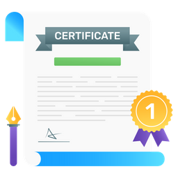 Certificate  Icon